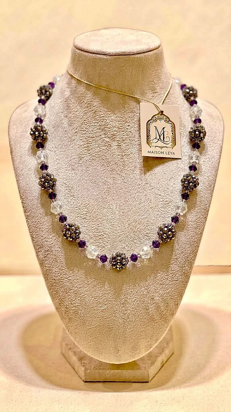 Collier Aurore Améthyste